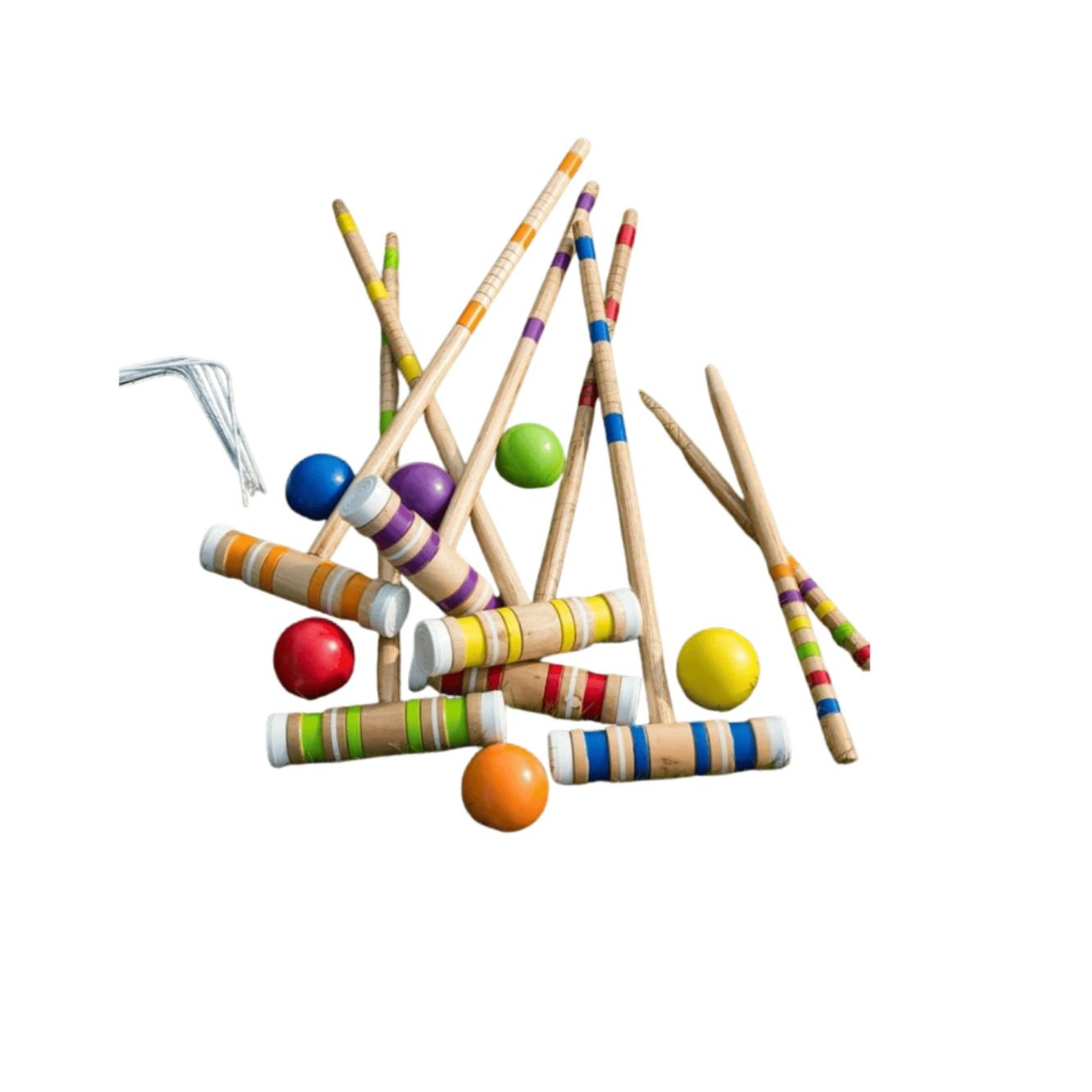 Croquet lawn game for wedding and corporate event hire by Du Toit Events in Plettenberg Bay and the Garden Route