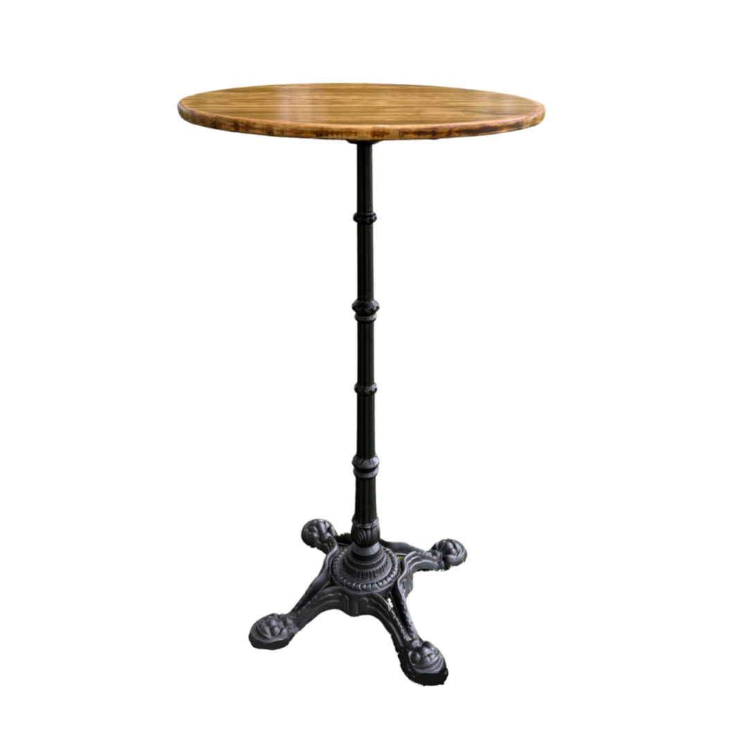 French Bistro Round Cocktail Table