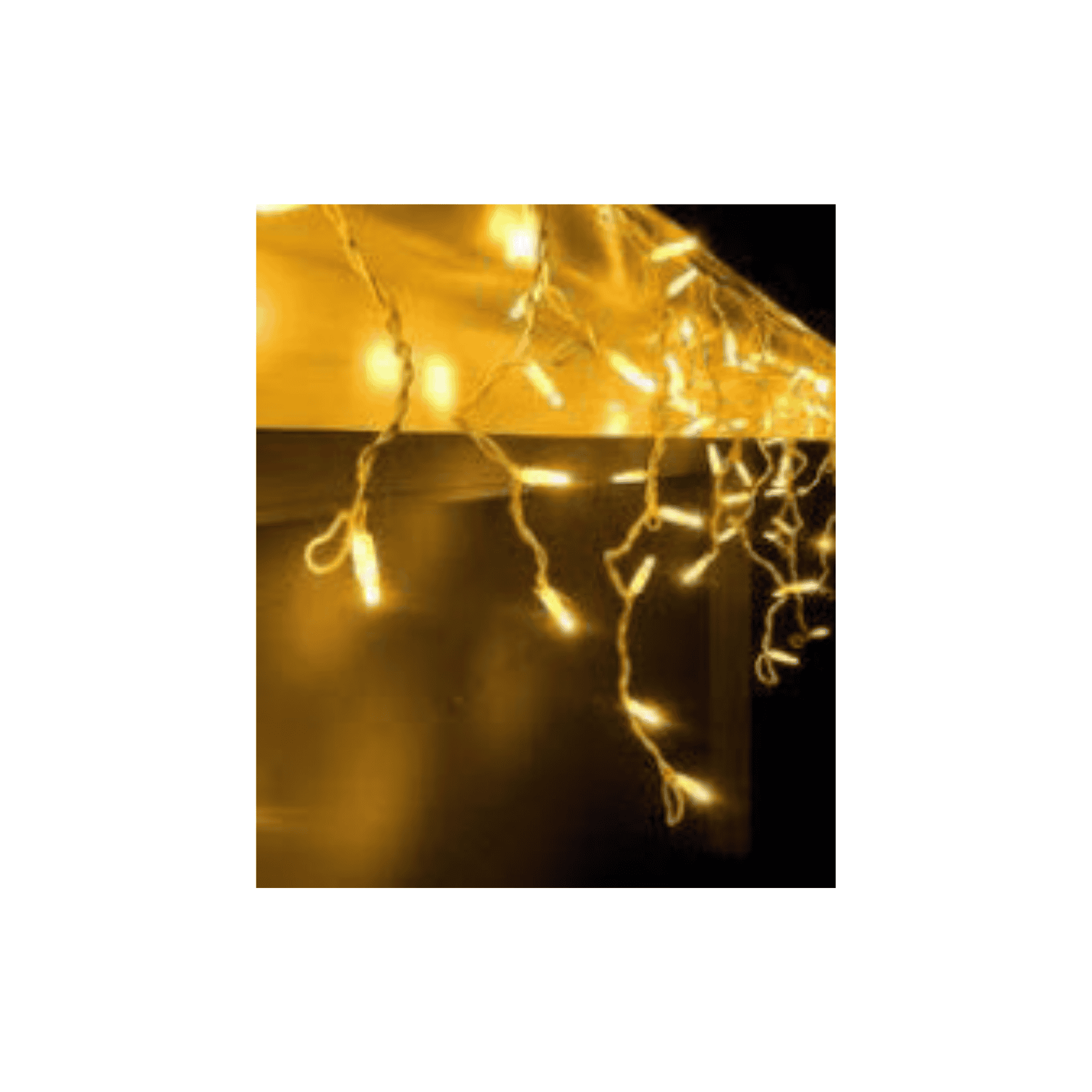 Fairy Light Icicle Curtain