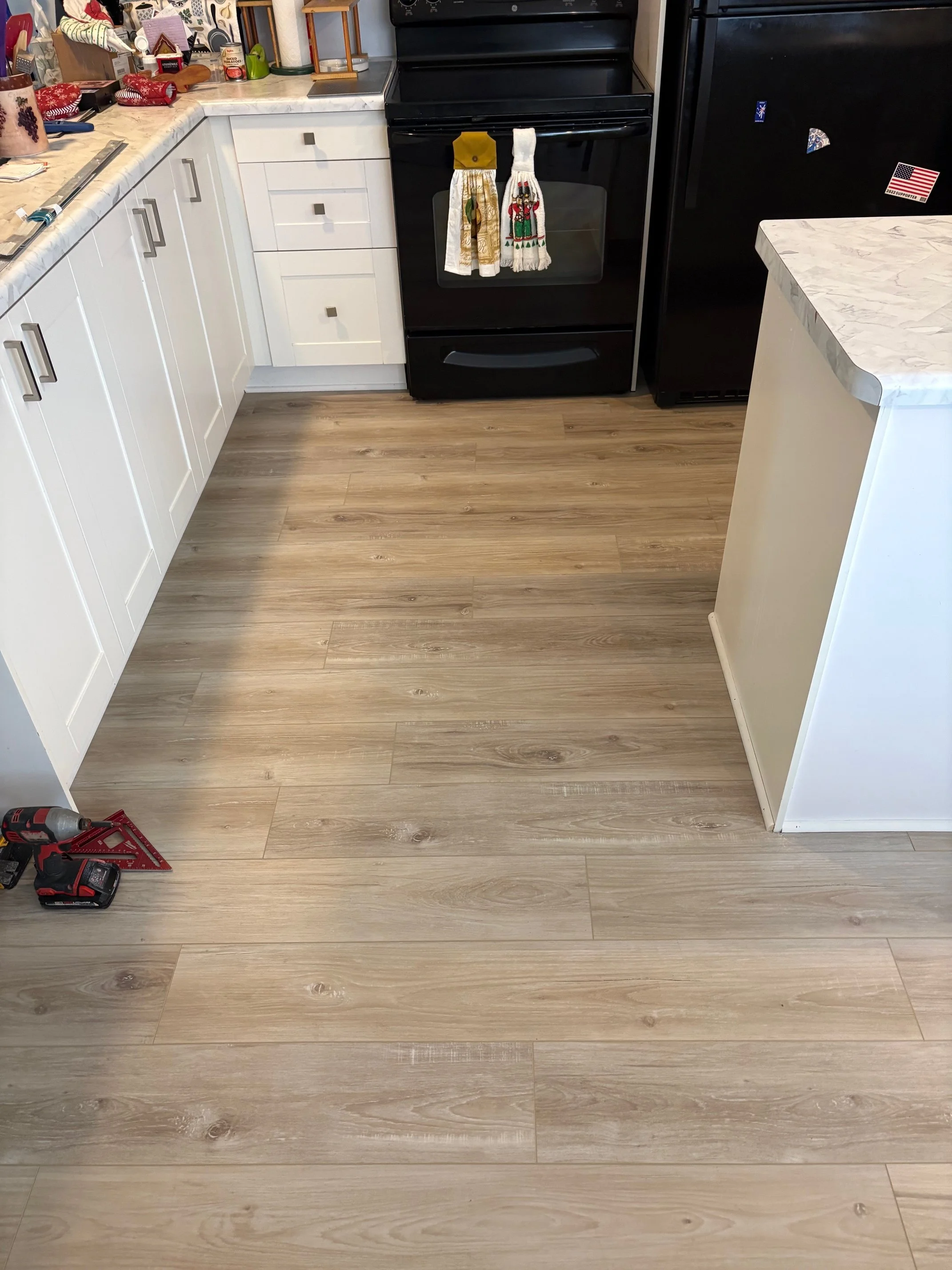 After - New flooring