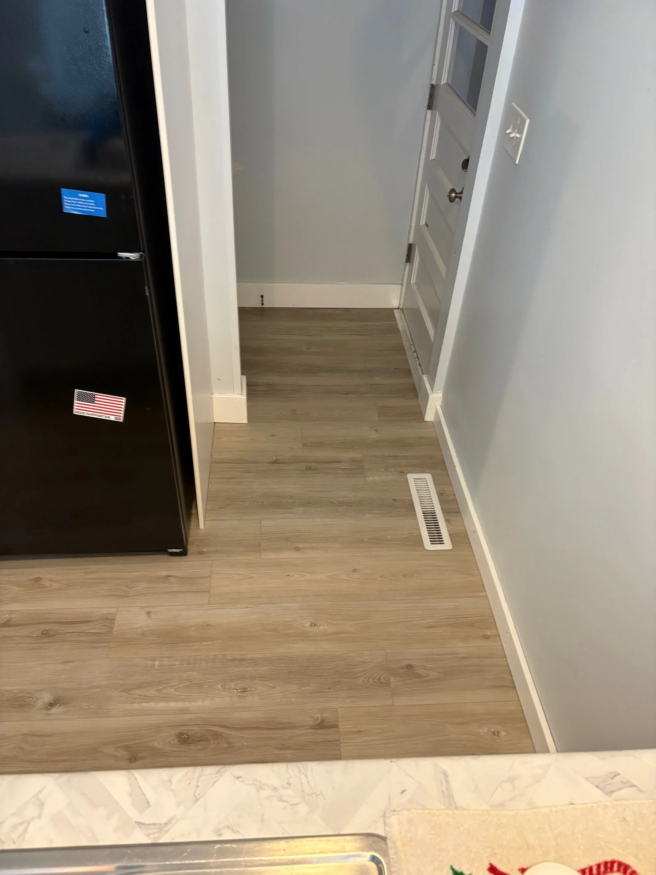 After - New flooring