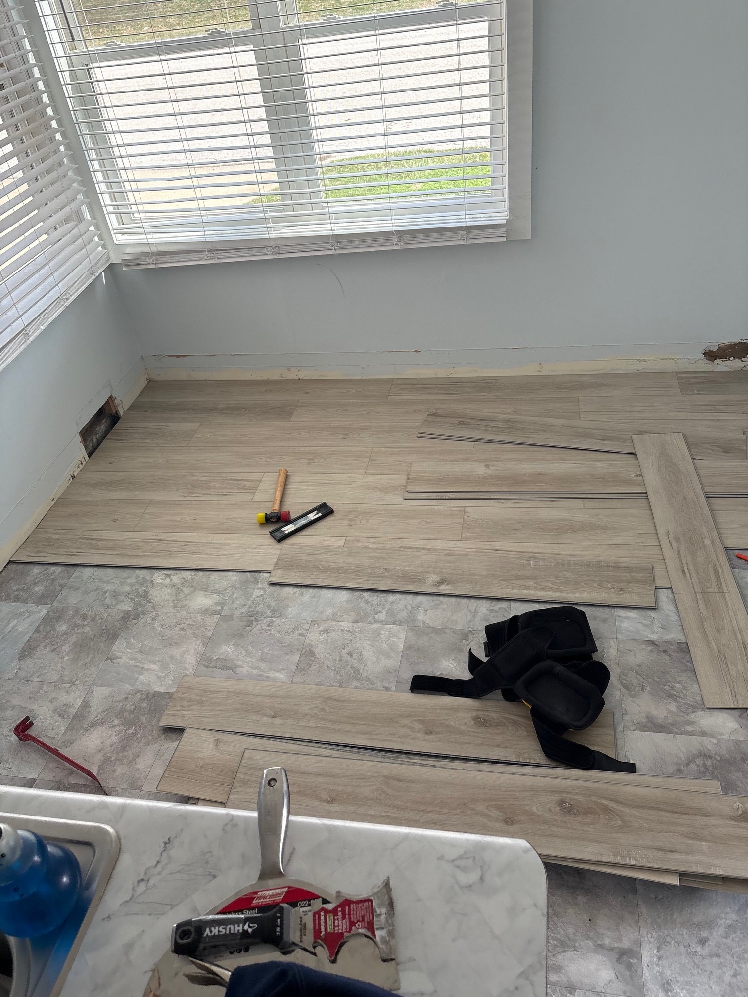 During - Flooring update