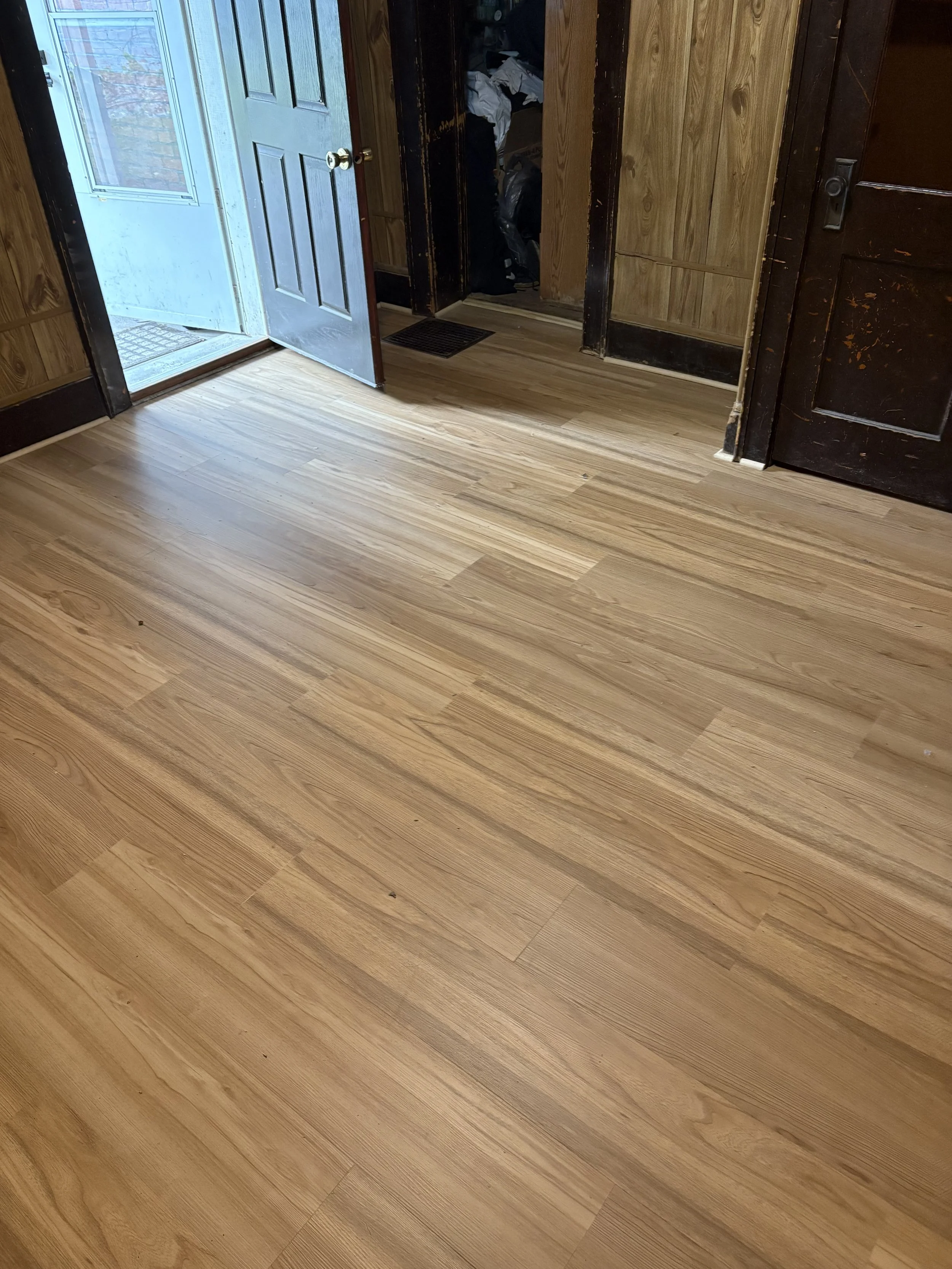 After - New flooring