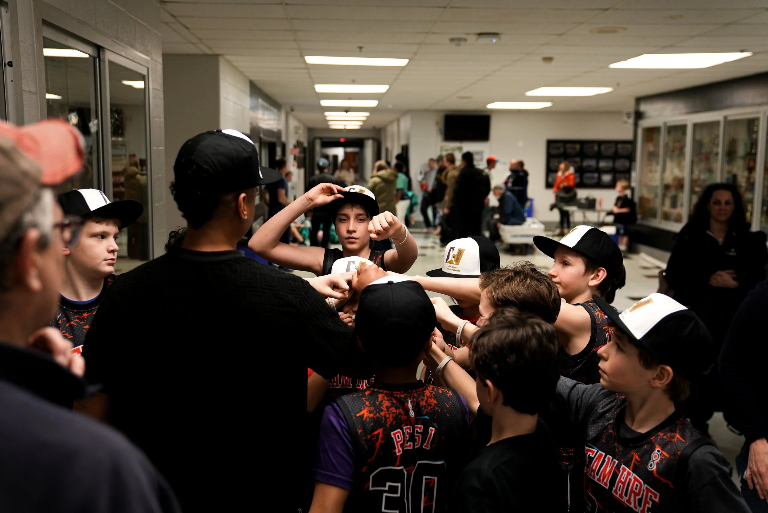 Hoop Remedy coaching huddle