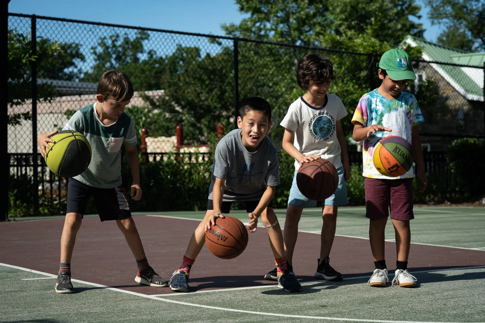 Hoop Remedy small-group outdoor dribbling session