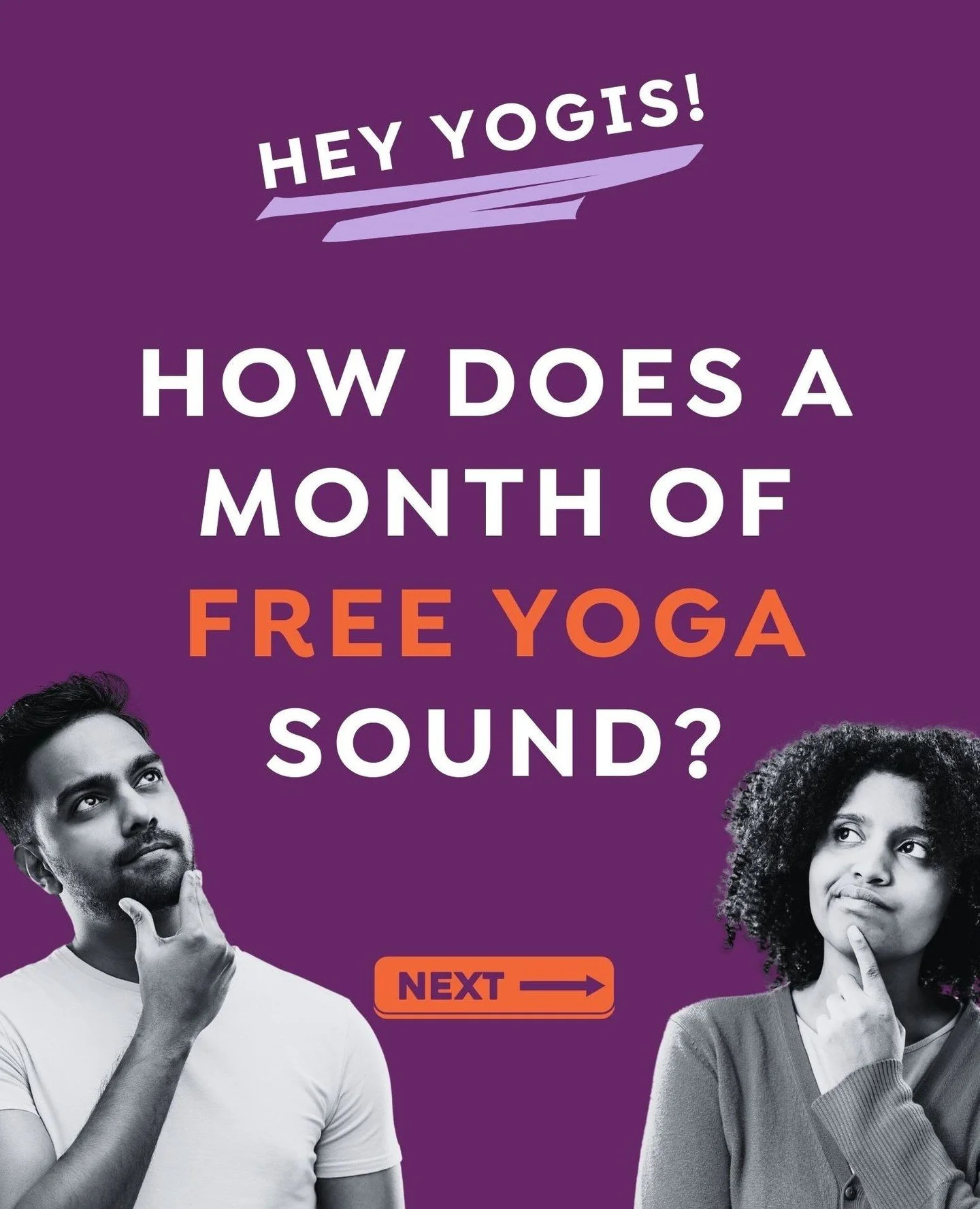 ‼️How does a free month of yoga sound?? ‼️ ⁠
⁠
We are kicking off a video challenge 🎥 today and we want to hear from YOU!⁠
⁠
Tell us about the benefits of hot yoga/hot pilates in your life--whether it's having more energy, less stress, greater flexi