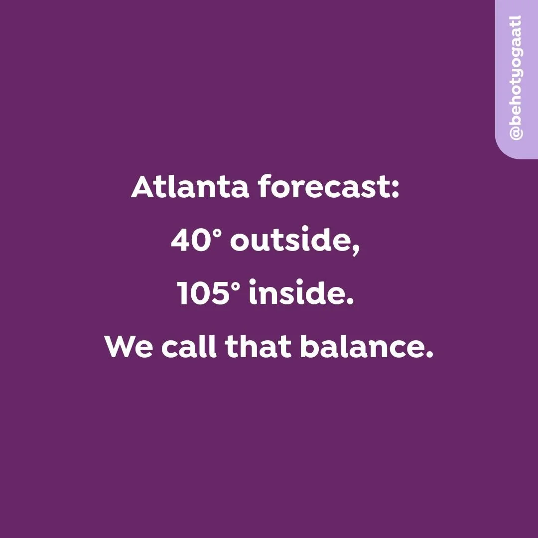 Y'all. It's cold out there but the best way to beat the chill? C'mon into the studio and surround yourself with warmth&mdash;our community, our heat, our energy. Join us on the mat this season and feel the heat from the inside out. ❤️&zwj;🔥⁠
⁠
#yoga