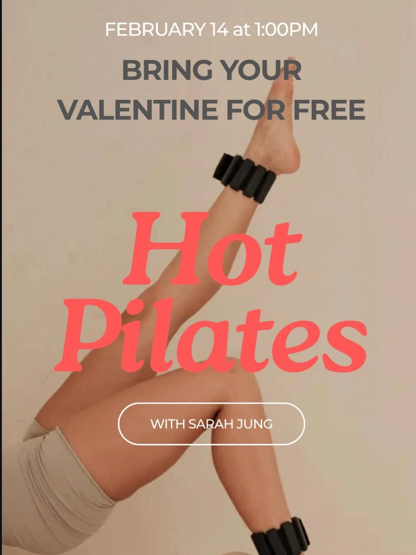 Spots will fill up fast!! Sign up for Valentines Day with @saraaahj today ❤️