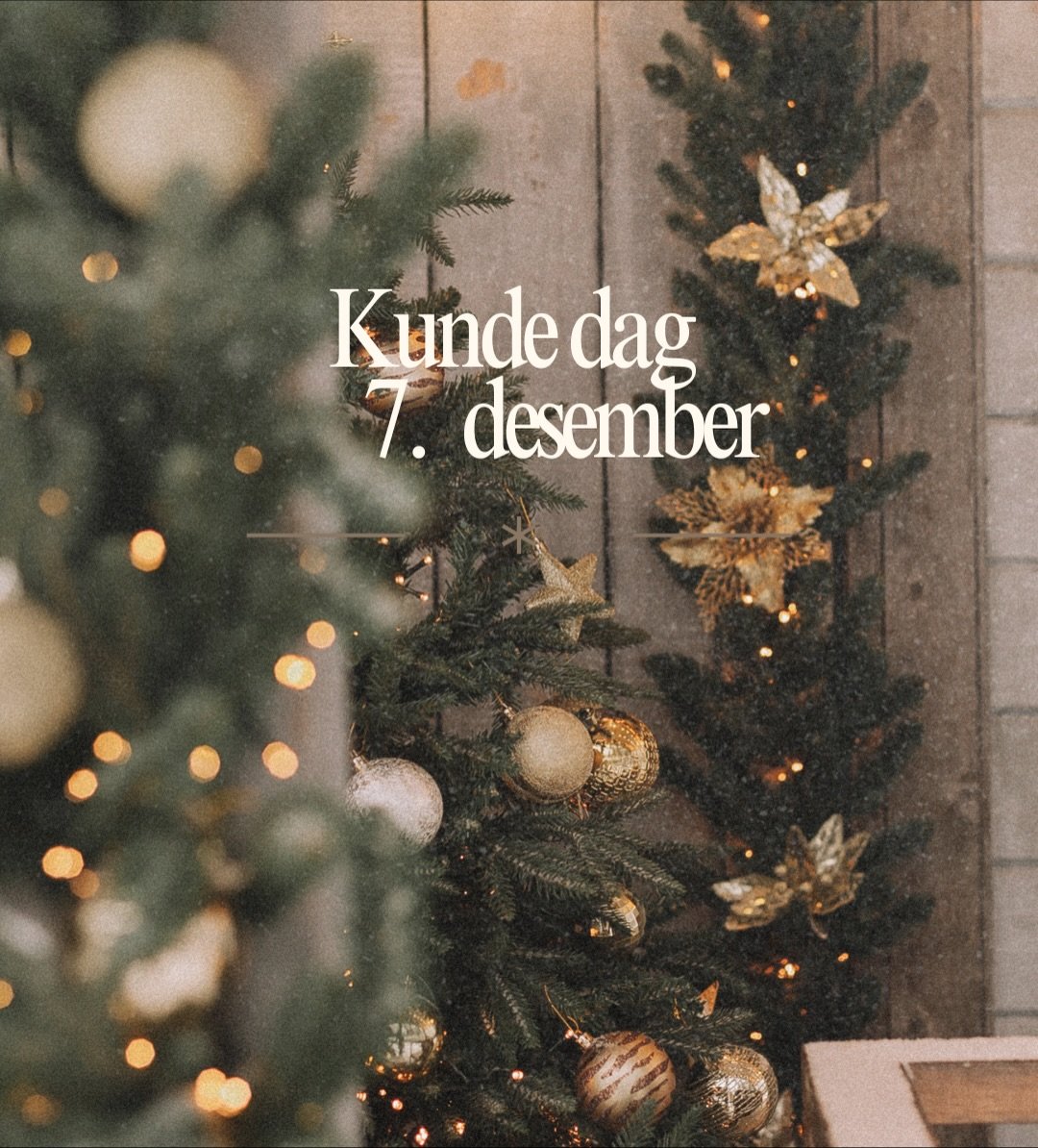 S&oslash;ndag 7 desember arrangerer jeg kundedag💫
En dag for &aring; senke skuldrene og fylle p&aring; med inspirasjon 🌱 

🧘🏼&zwj;♀️Kl.10-11 gratis morgenyoga
P&aring;melding p&aring; nettsiden! **begrenset med plasser

🩷Kl 11-15 &aring;pent hus