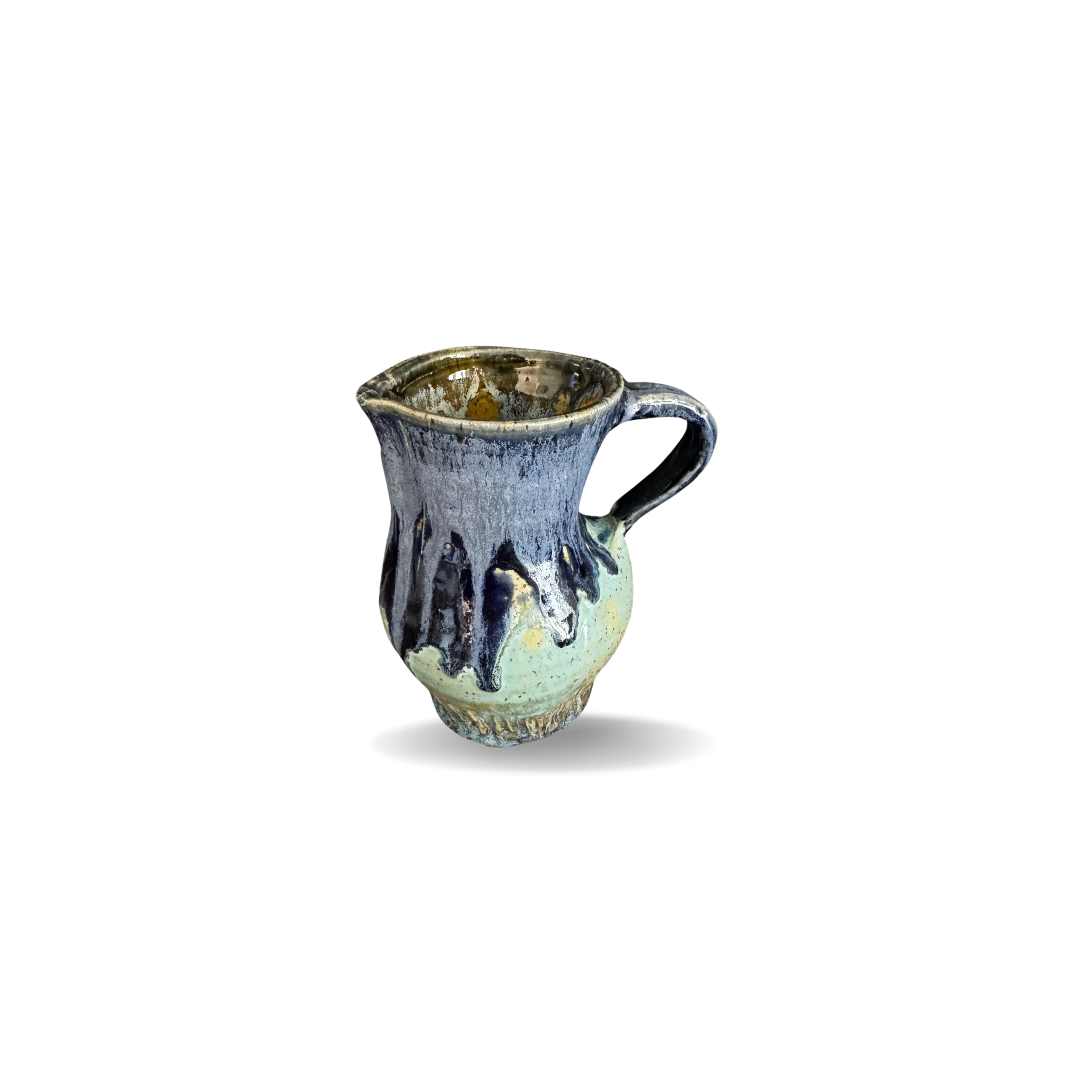 Multicoloured pitcher