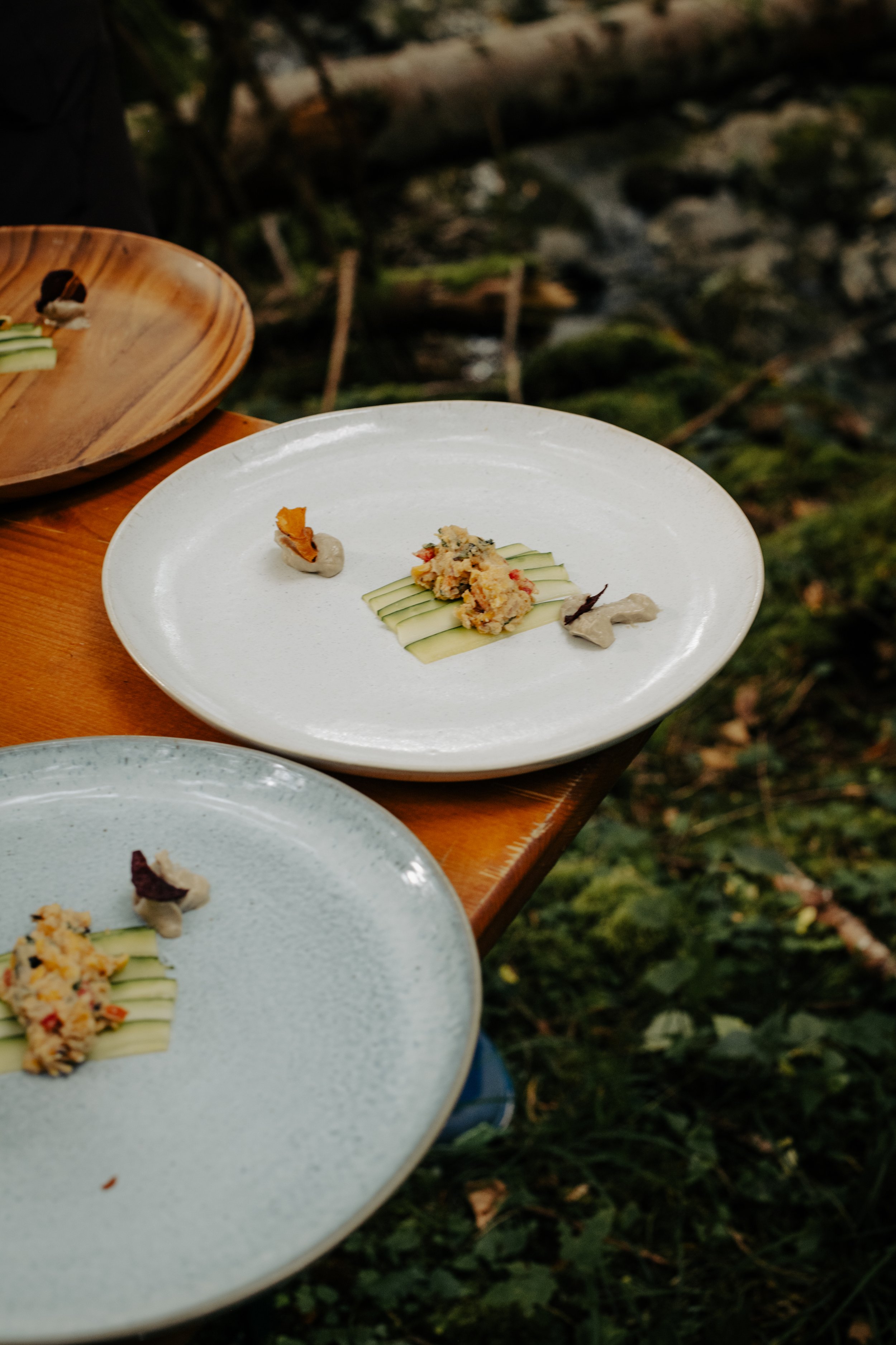 Plates at Wald Dinner