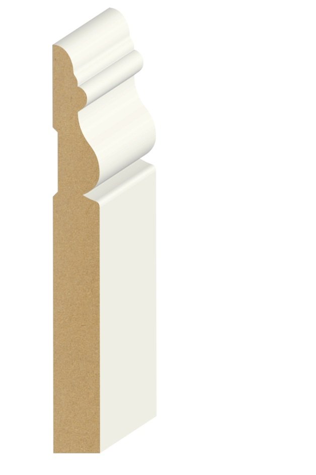 5" Newport MDF Baseboard