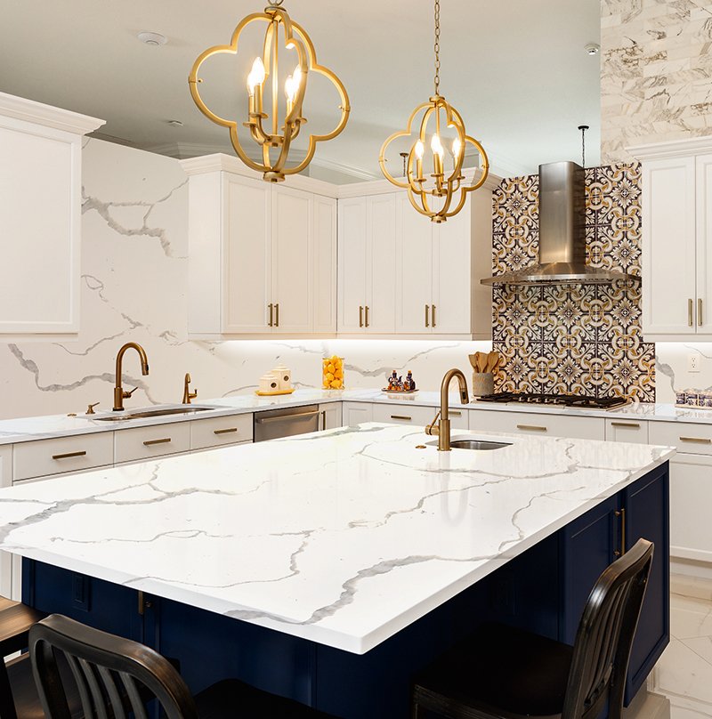 Calacatta Primo Prefabricated Countertops