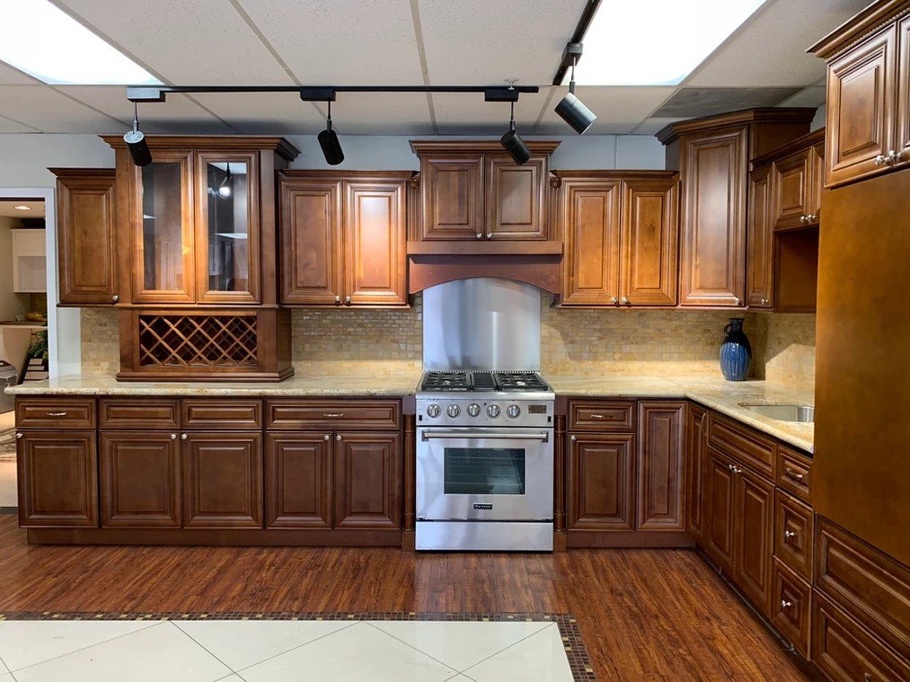 Maple Walnut Cabinets