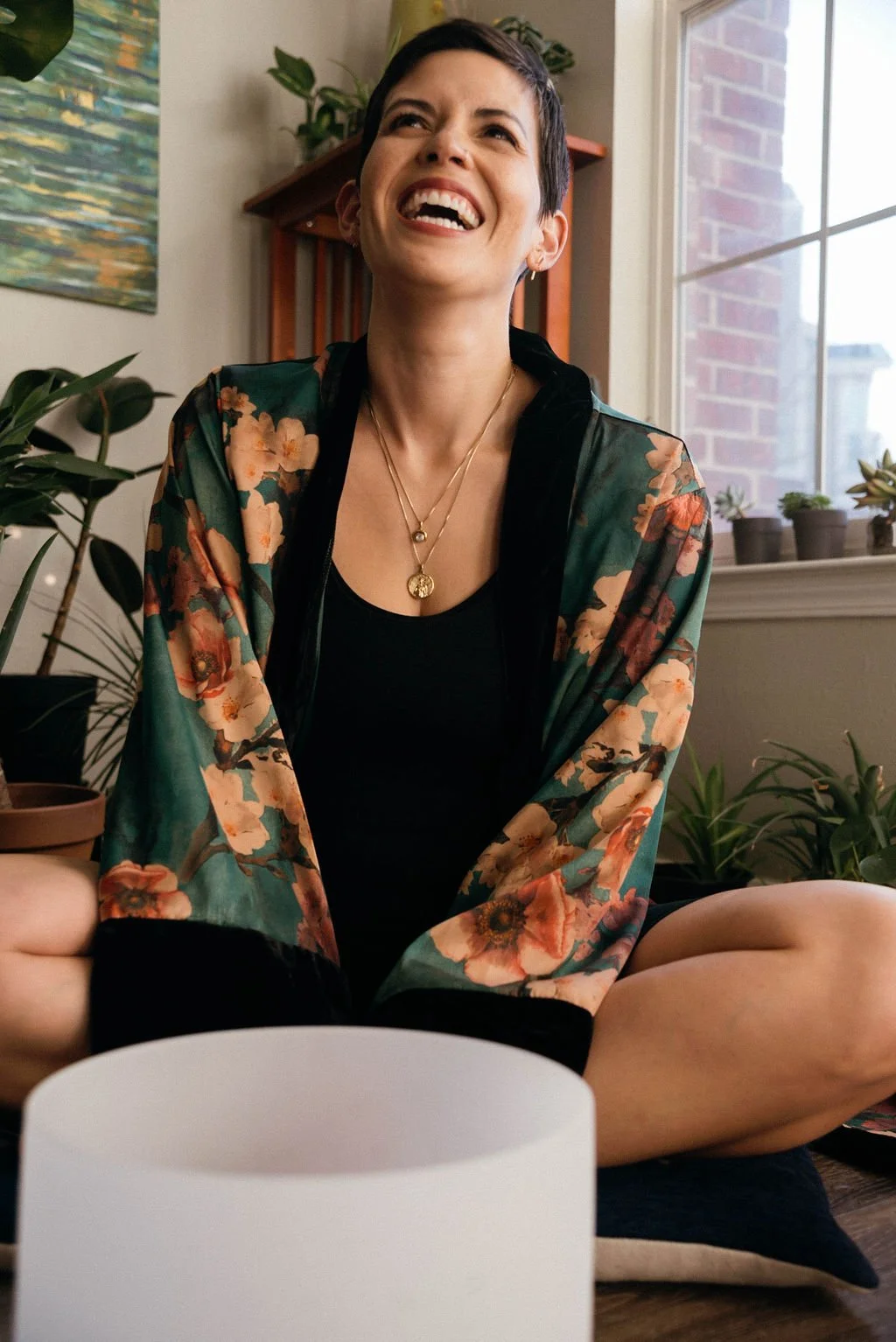 Portrait of Erica Ballard, intuitive reading practitioner