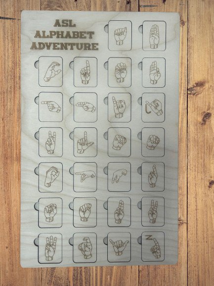 American Sign Language Alphabet Puzzle