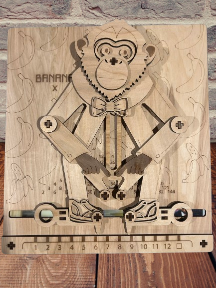 Multiplication Math Monkey