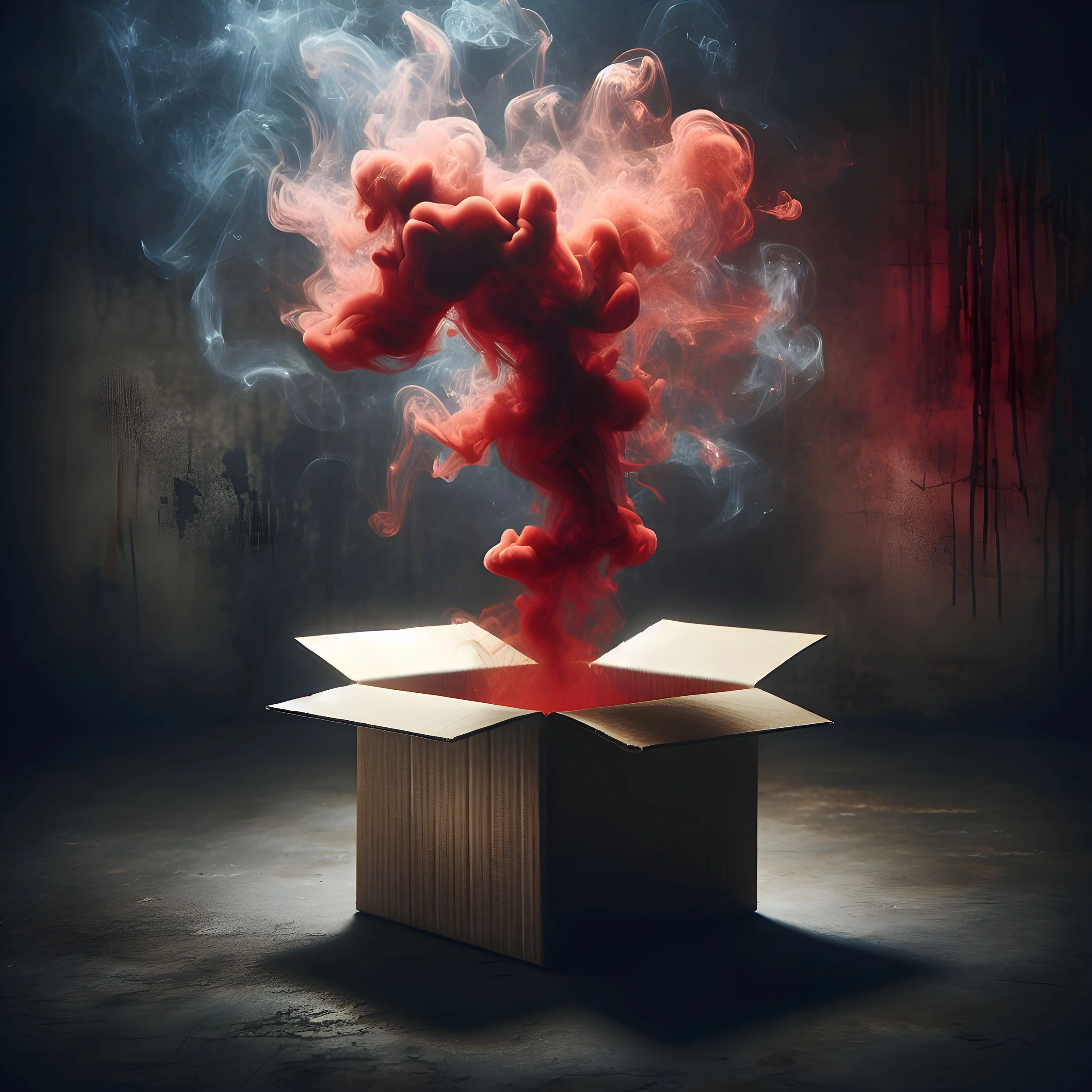 Out of the box thinking breaks patterns