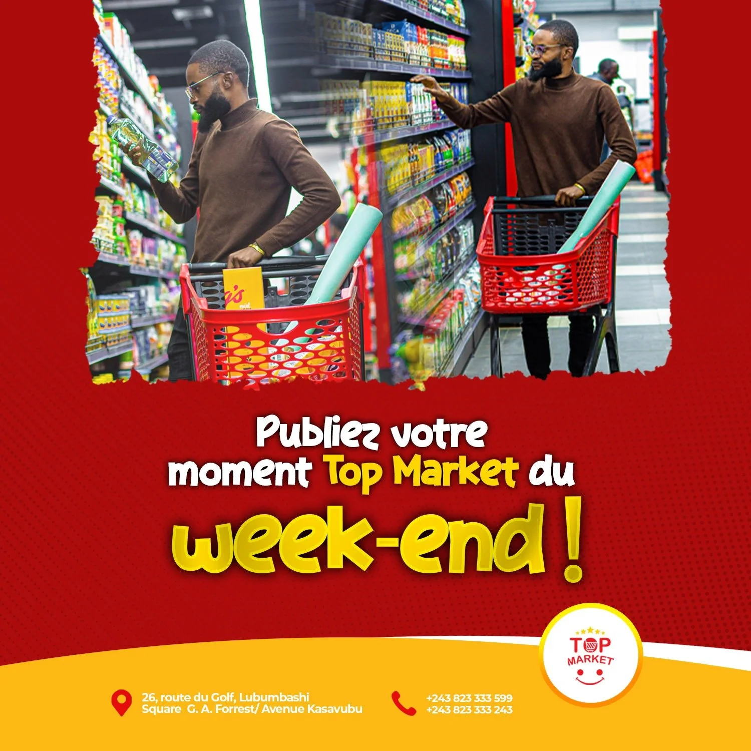 🛒 Et vous, partagez-nous votre moment Top Market du week-end.

Courses bien planifi&eacute;es, d&eacute;couvertes en rayon, petit plaisir gourmand&hellip; partagez votre photo ou vid&eacute;o prise dans nos magasins ! 😍

📲 Postez en commentaire av