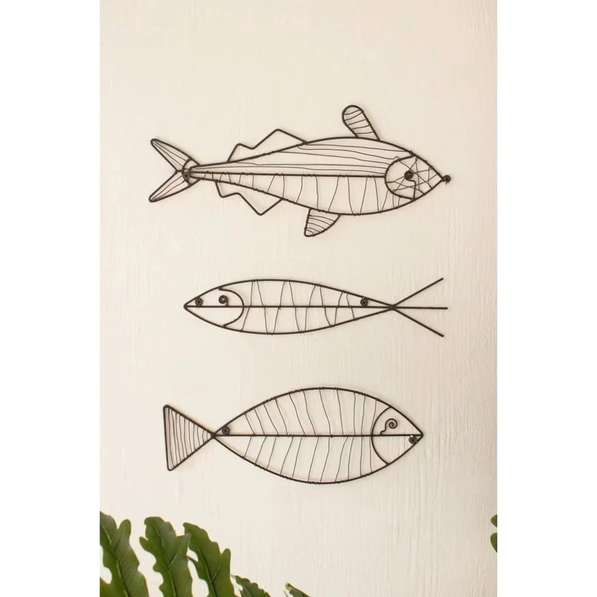 Wire Fish Wall Art
