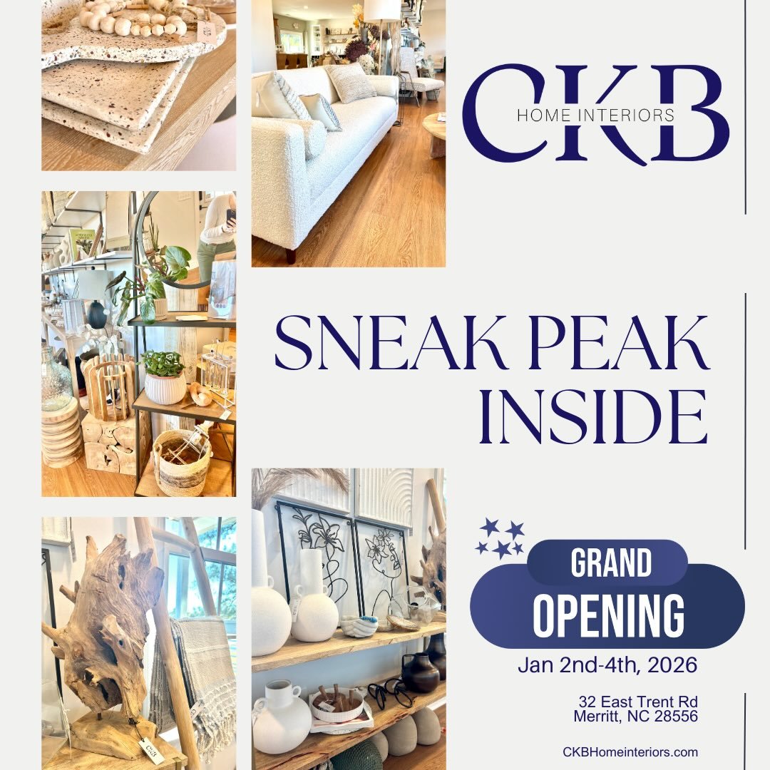 SNEAK PEAK inside our store!!

Grand Opening WEEKEND - January 2nd - 4th, 2026

We can&rsquo;t wait to show you store! 

#grandopening #grandopeningcelebration #newstoreopening #brickandmortar #homedecor #homeaccessories #pamlico #pamlicocounty #shop