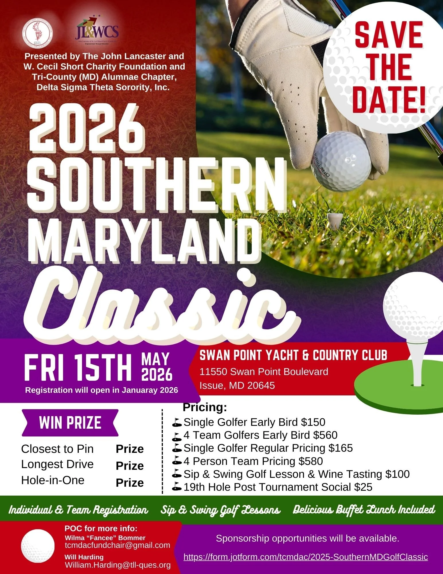 Southern Maryland Classic Golf Tournament