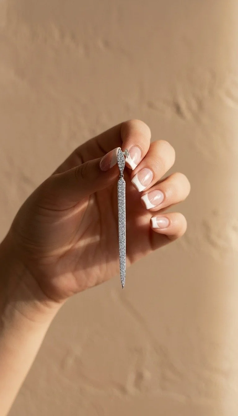 Pavé Diamond Earrings