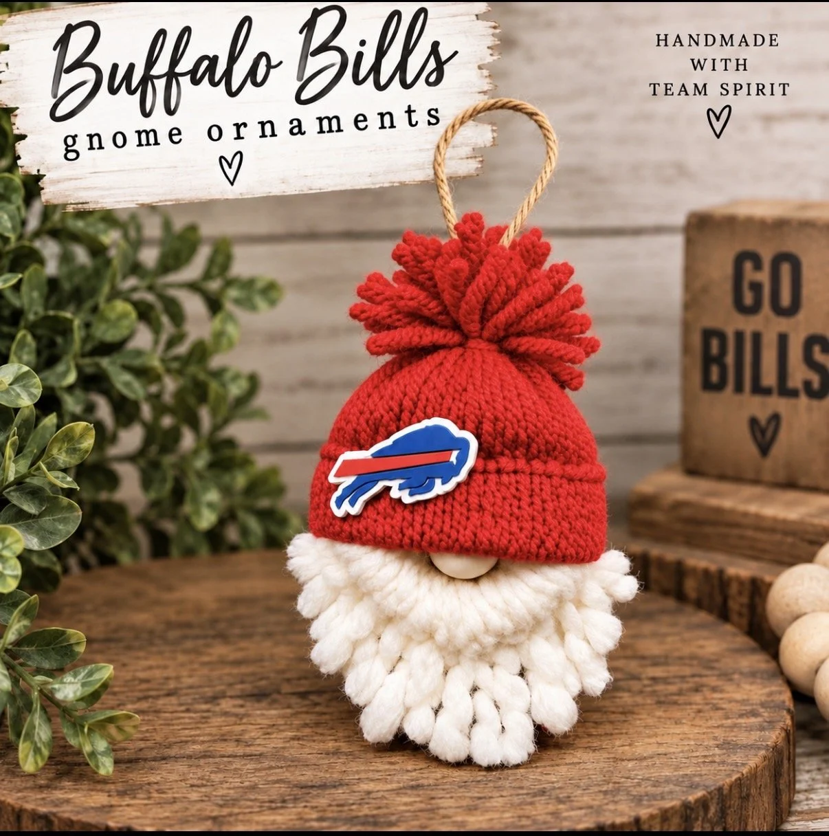 Gnome Bills Ornament