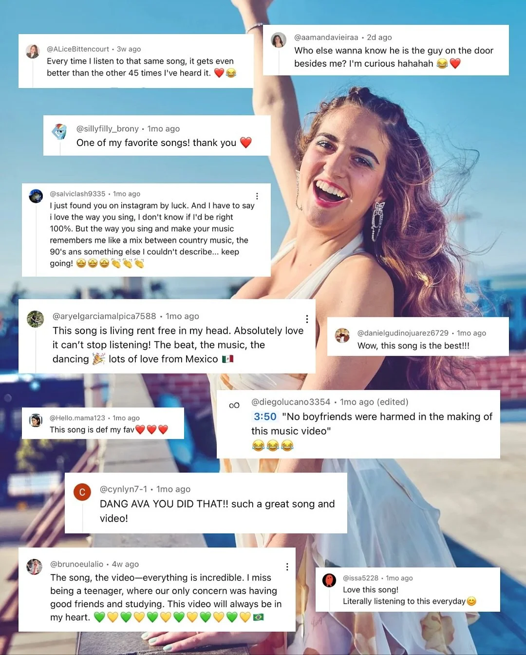 LOVE reading all of your sweet comments on @youtube 🥹 these literally make my day 🤍 if you haven&rsquo;t watched yet, go check out the official music video for &ldquo;Single For Life&rdquo; now (link in bio) !!

#singleforlife #musicvideoclip #fanl