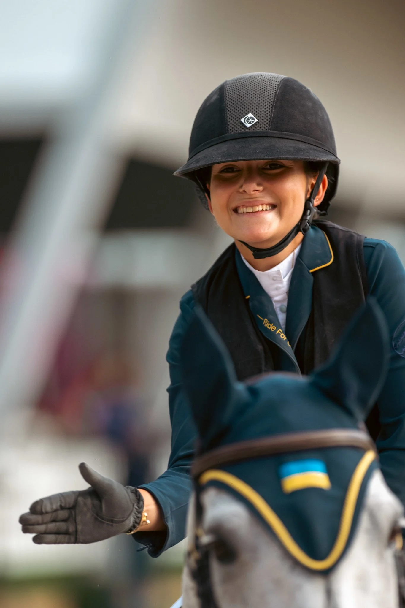 Anastasia Bondarieva: Bridging Worlds - Show Jumping, Law School, and Ukrainian Hope