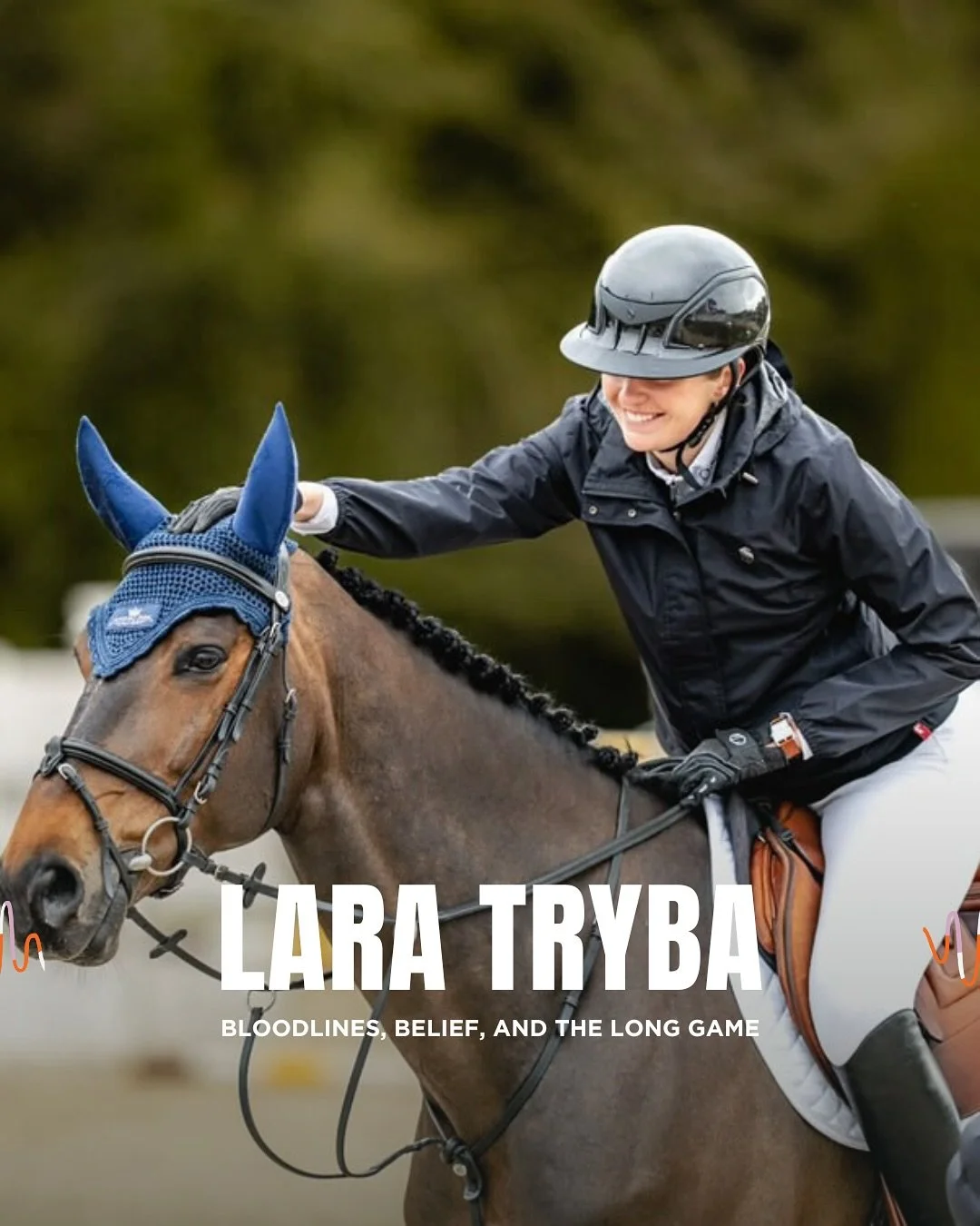 Whether it&rsquo;s the French flag, the Ashford badge, or the Vikings cap &mdash; Lara Tryba wears them all with quiet determination &amp; purpose. 
 From digital marketing specialist to breeding foals at the family haras, she&rsquo;s built her path 