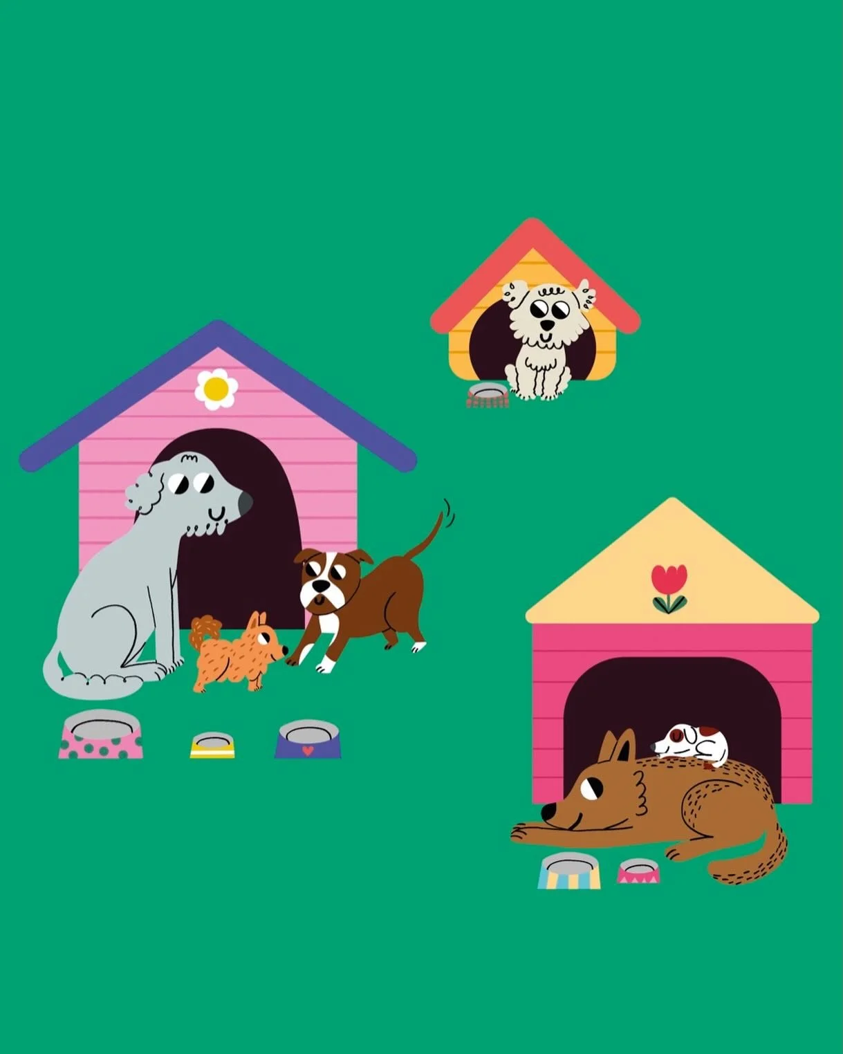 L&rsquo;&eacute;t&eacute; dernier, j&rsquo;ai illustr&eacute; un cahier d&rsquo;activit&eacute; avec des gommettes pour @bordas_parascolaire 
En attendant sa sortie, voici une petite illustration!

#illustrationjeunesse #activite #adeledafflon #cahie