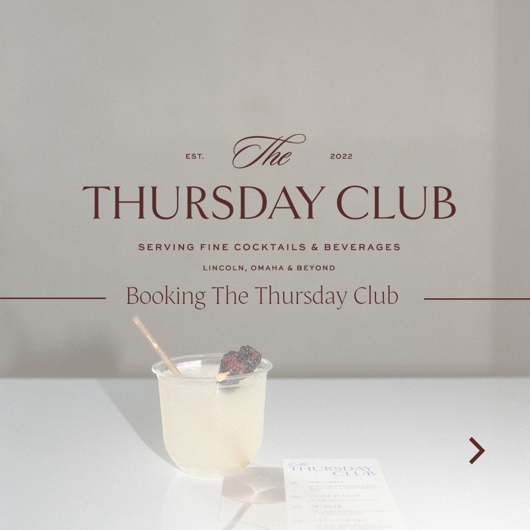 How does it work?⁠
⁠
The number one question we get! You can always check out our website for a full breakdown of our process and all the services we offer, but this information should give you a start. ⁠
⁠
First, The Thursday Club is a beverage cate