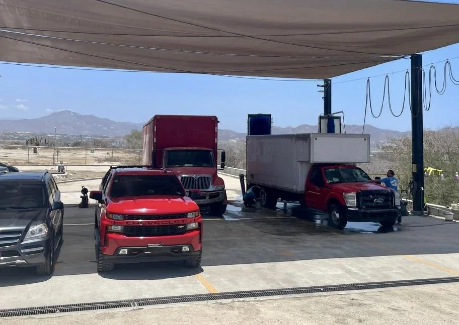 cargo trucks red and SUVs.jpg