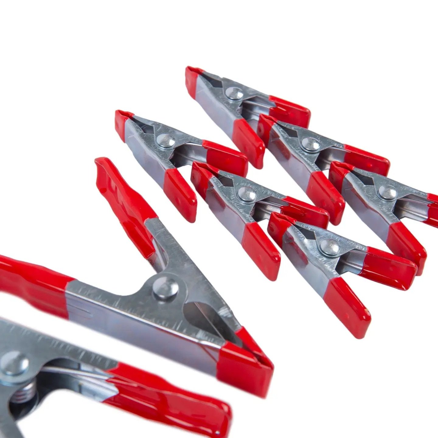 Silver Metal Spring Clamps - Pack of 8 2.jpeg