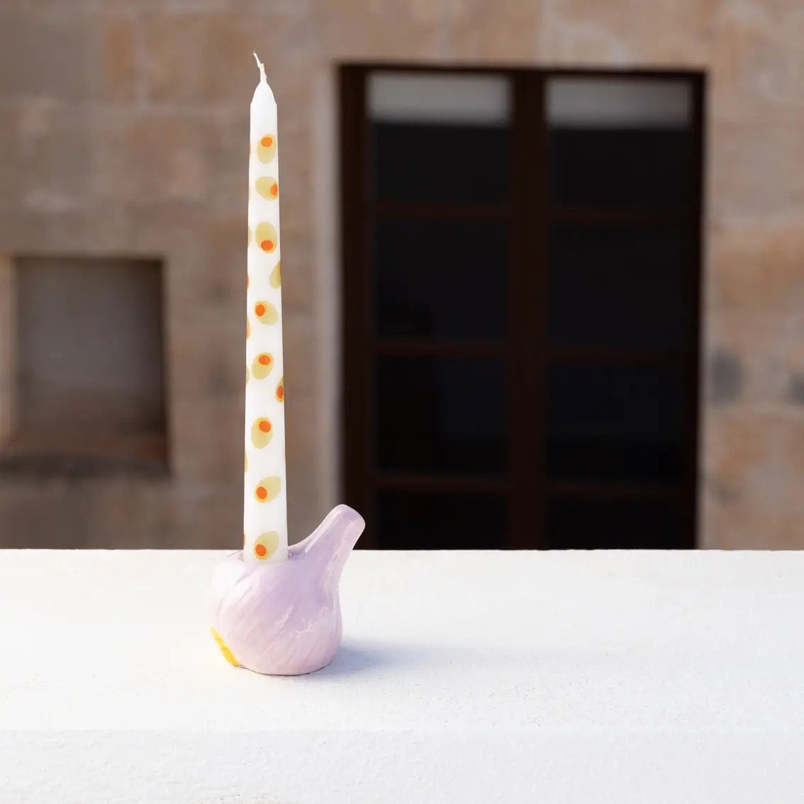 Olive Taper Dinner Candles - 2 Pack 2.jpeg
