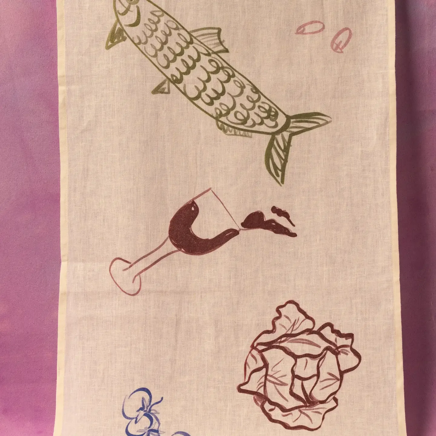 ‘Dinner’ Table Runner 230cm X 45cm 2.webp