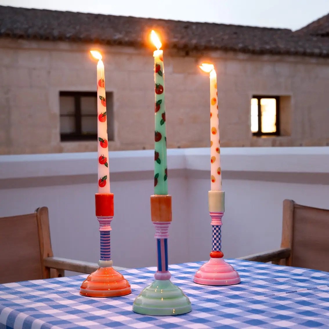 Olive Taper Dinner Candles - 2 Pack 5.jpeg