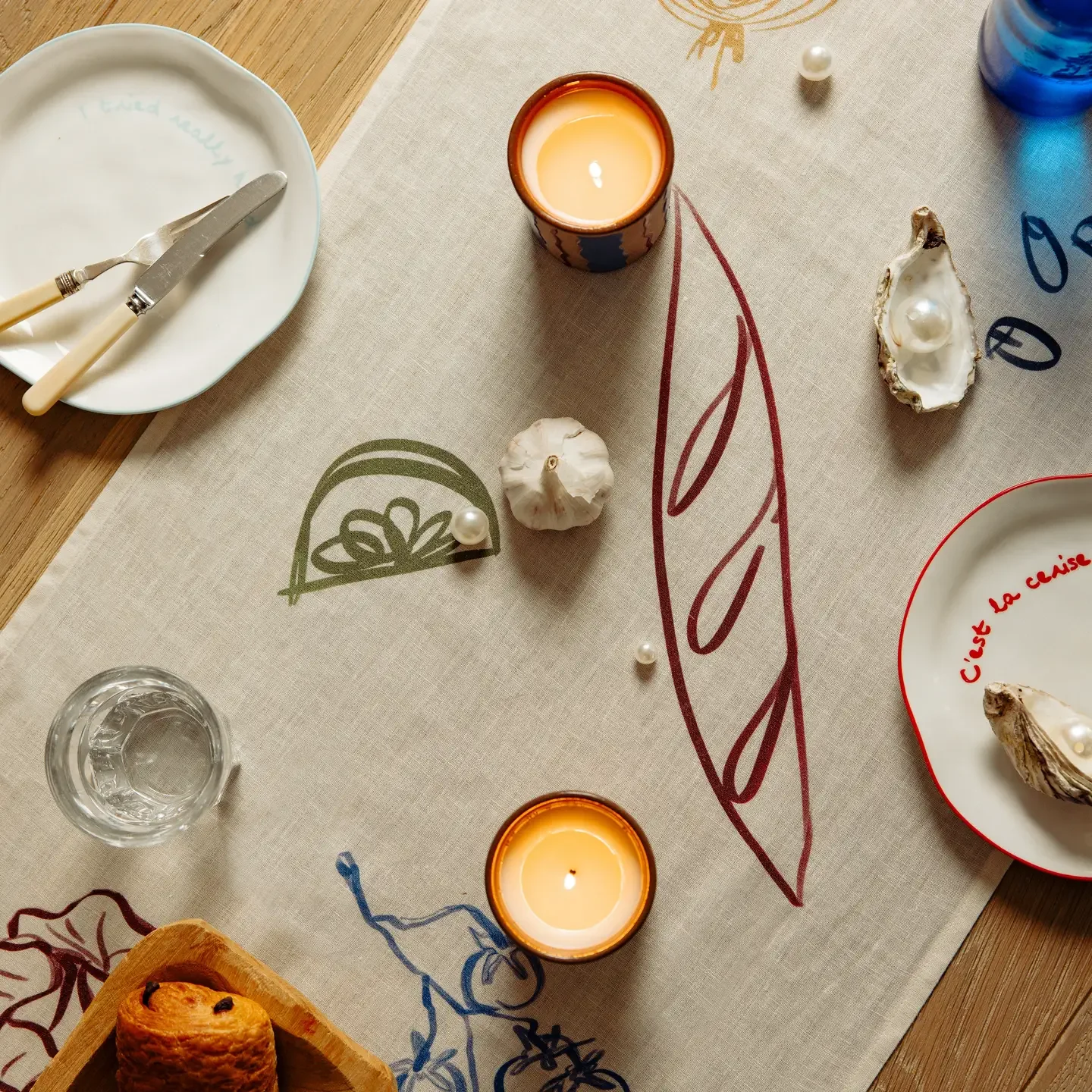 ‘Dinner’ Table Runner 230cm X 45cm.webp