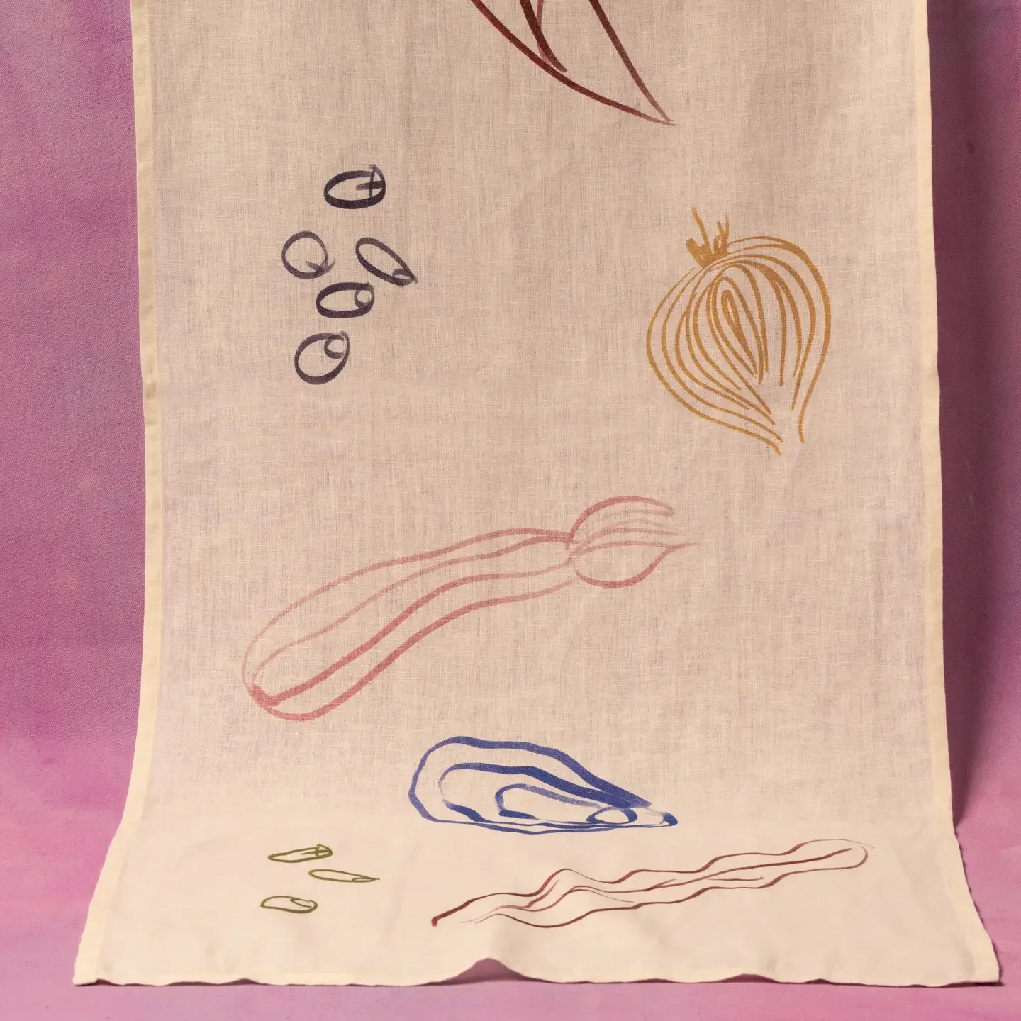 ‘Dinner’ Table Runner 230cm X 45cm 3.webp