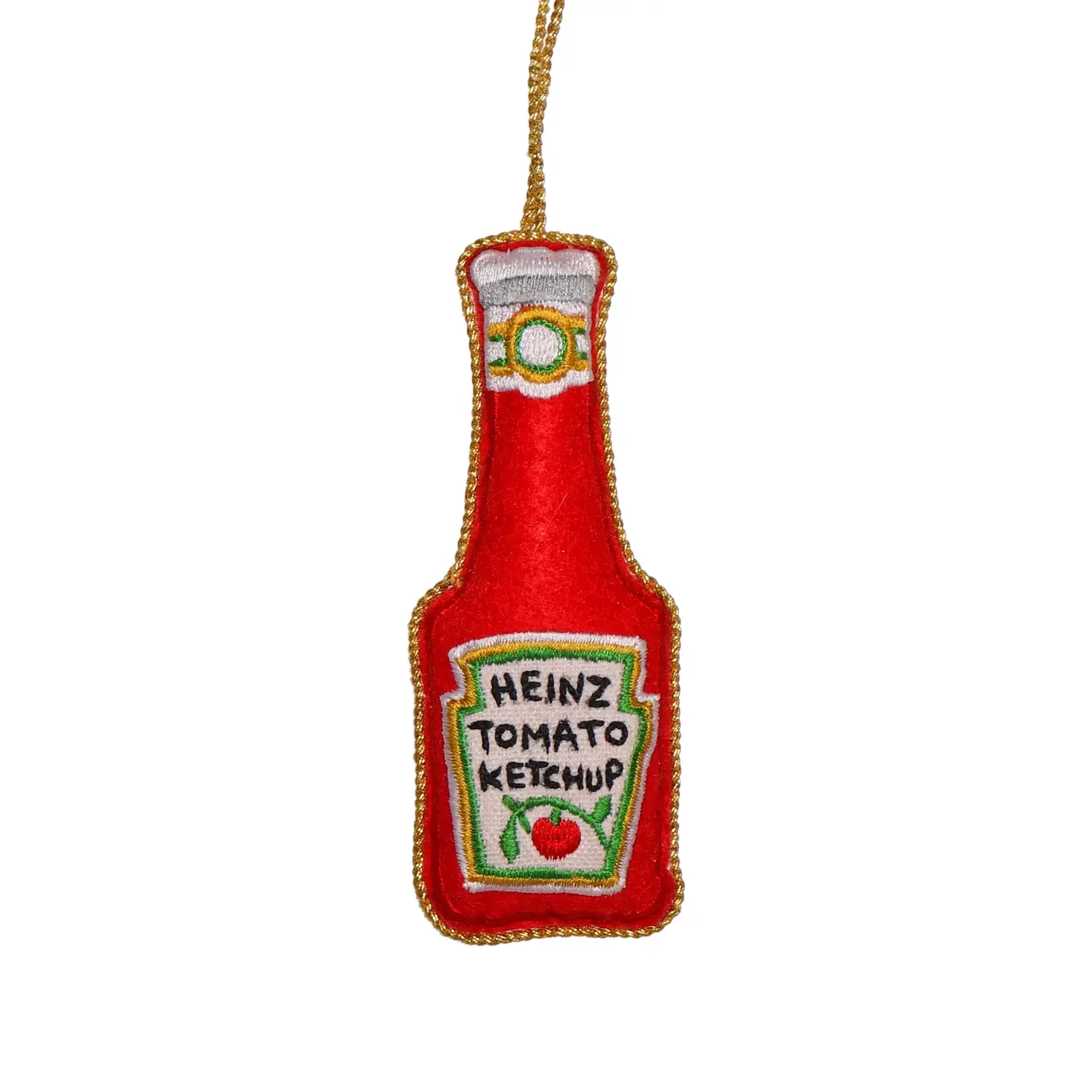 Heinz Tomato Ketchup Embroidered Decoration.webp