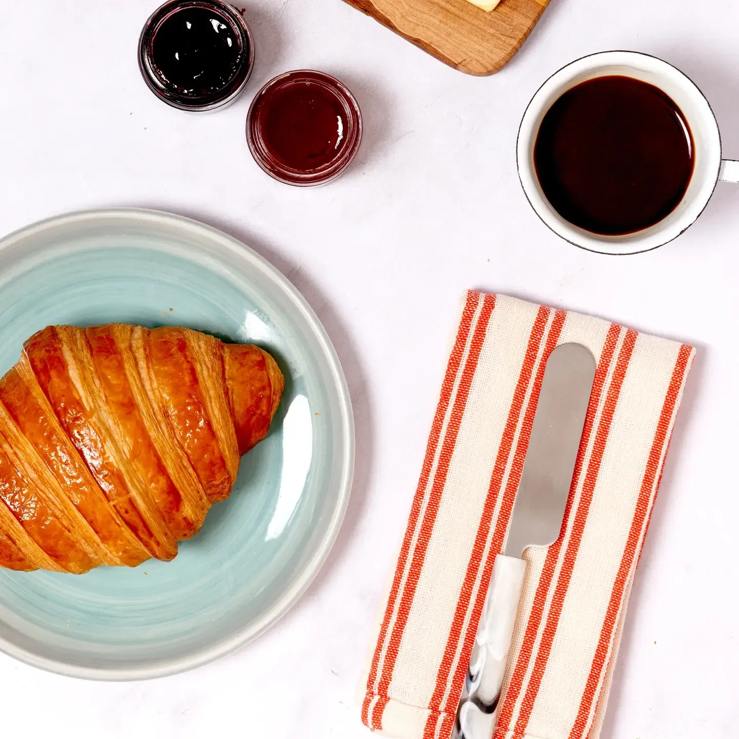 Cotton Napkin 2 Pack- Red Stripe.webp