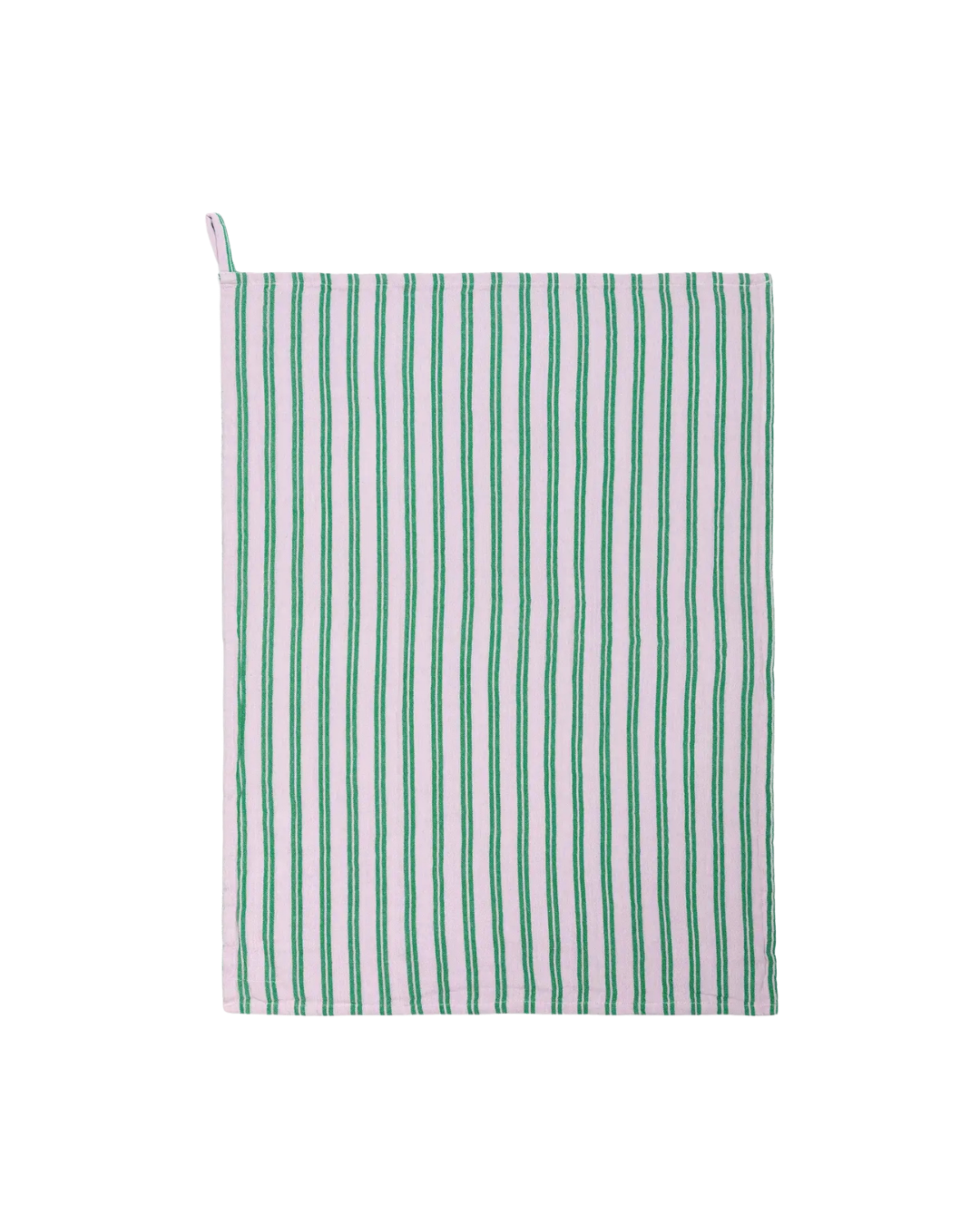 Cotton Hand Towel: Lilac Stripe