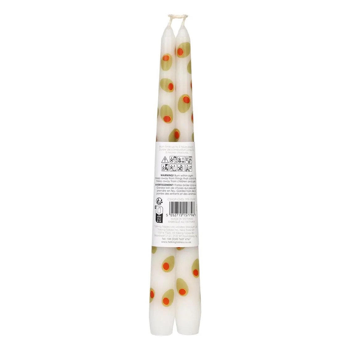 Olive Taper Dinner Candles - 2 Pack 4.jpeg