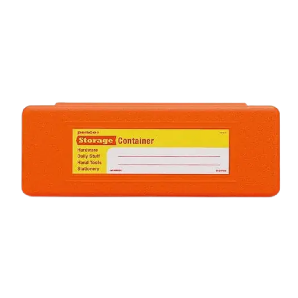 Hightide Penco Storage Container Pen Case | Orange