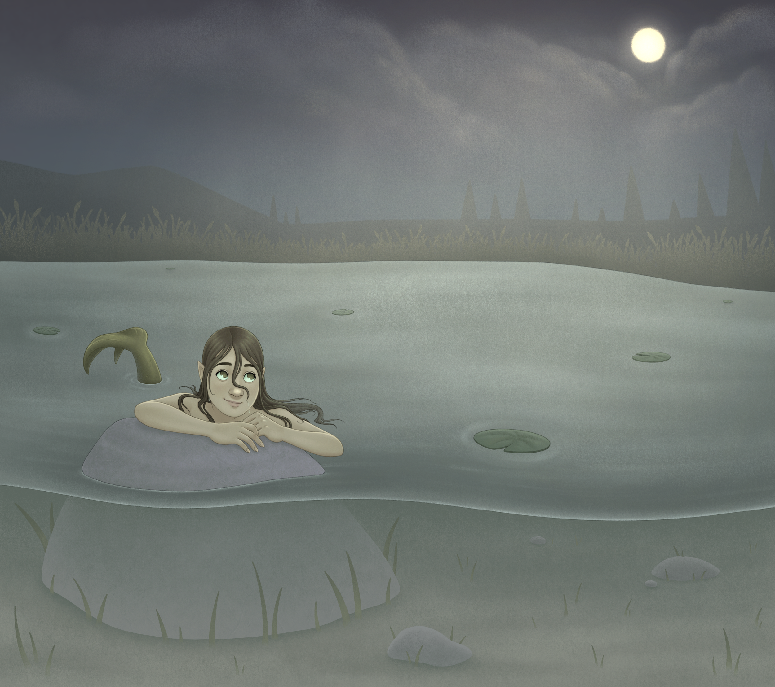 Under a Golden Moon