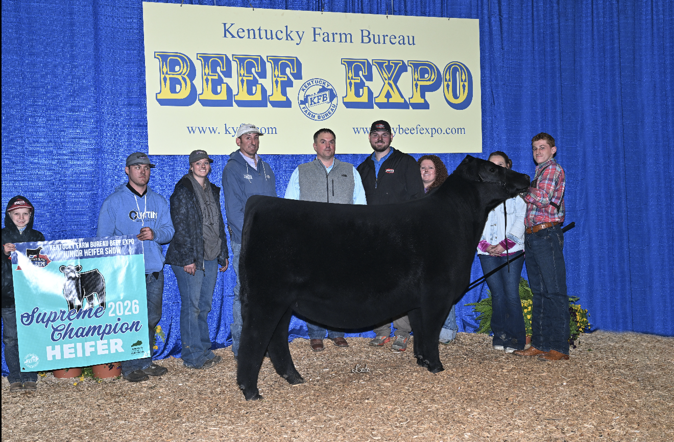 Supreme Female, Champion Angus Female -  Kentucky Beef Expo 

Congrats, Braylen Schaeffer!