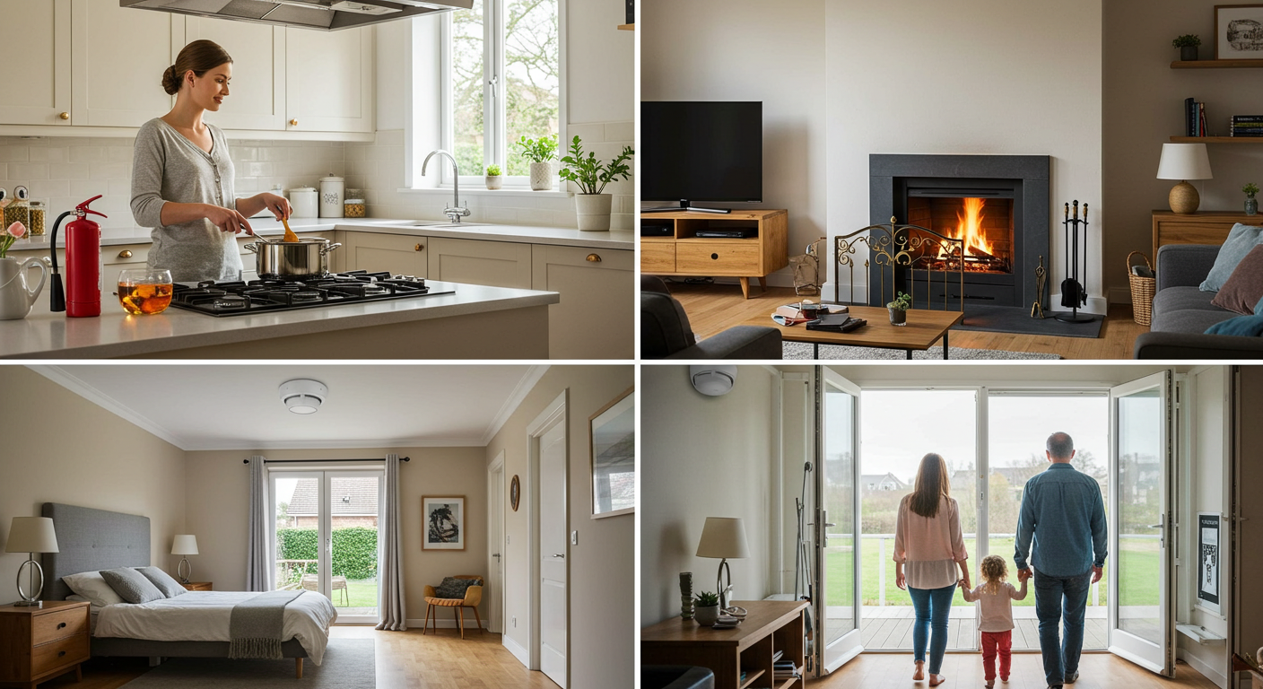 A Comprehensive Guide to Home Fire Safety: From the Kitchen to Your Escape Plan