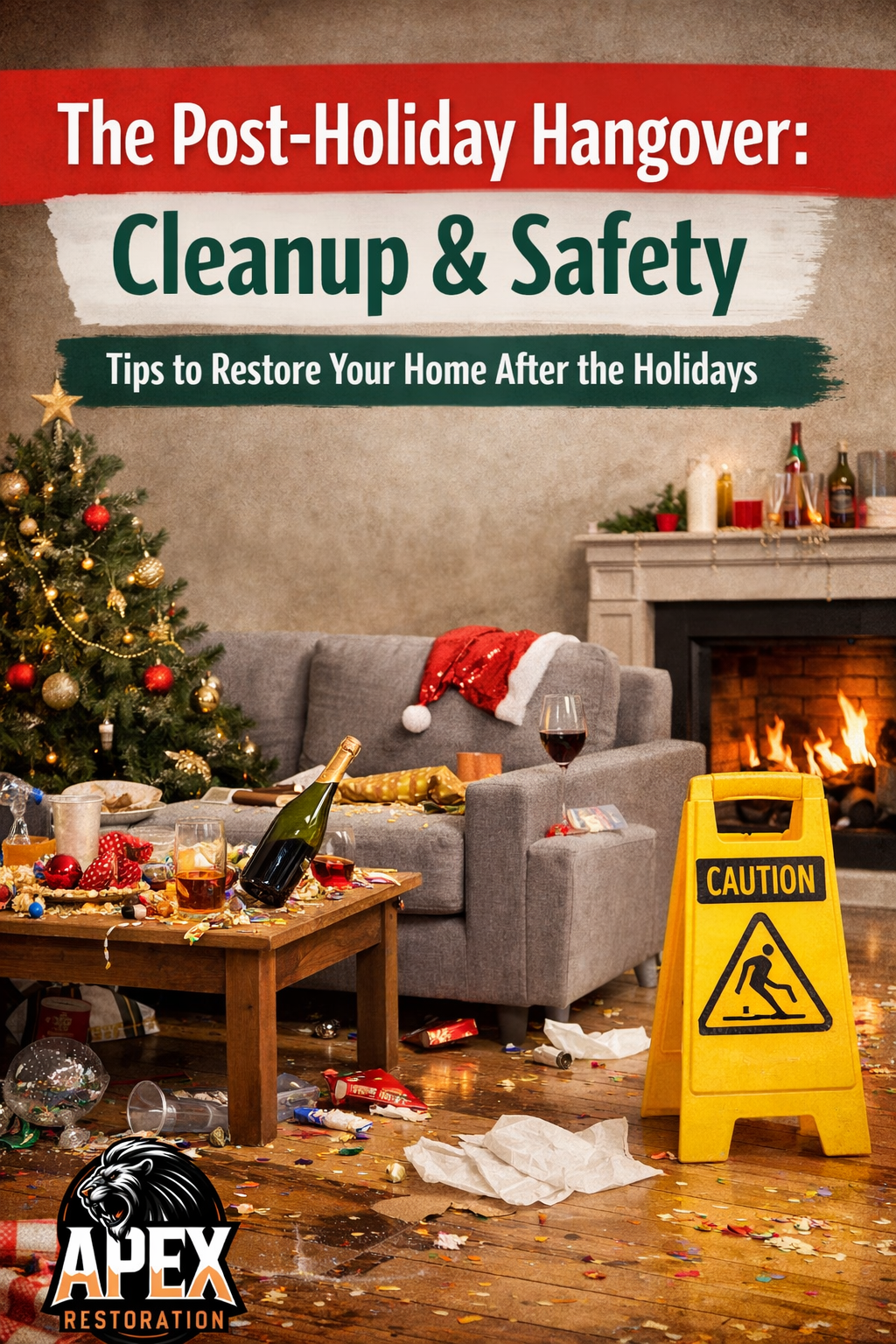 The Post-Holiday Hangover: Cleanup &amp; Safety