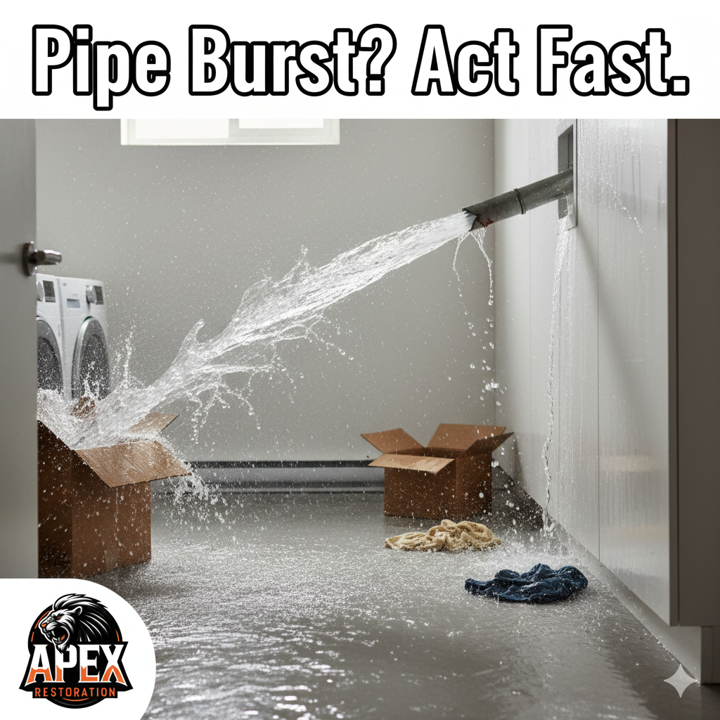 When the Pipes Burst: Immediate Emergency Steps